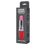 Power Escorts - BR334 Red Lipstick Vibe – Discreet Red Lipstick Vibrator | Compact & Powerful