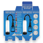 Power Escorts - BR170 Clear - Power Pump Basic - Penis Pump - Transparant