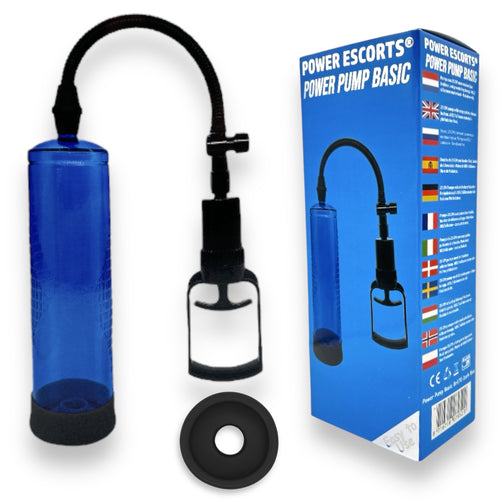 Power Escorts - BR170 Blue - Power Pump Basic - Penis Pump
