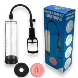 Power Escorts - BR14 - Power Penis Pump XL - Extra Exchangable Pussy