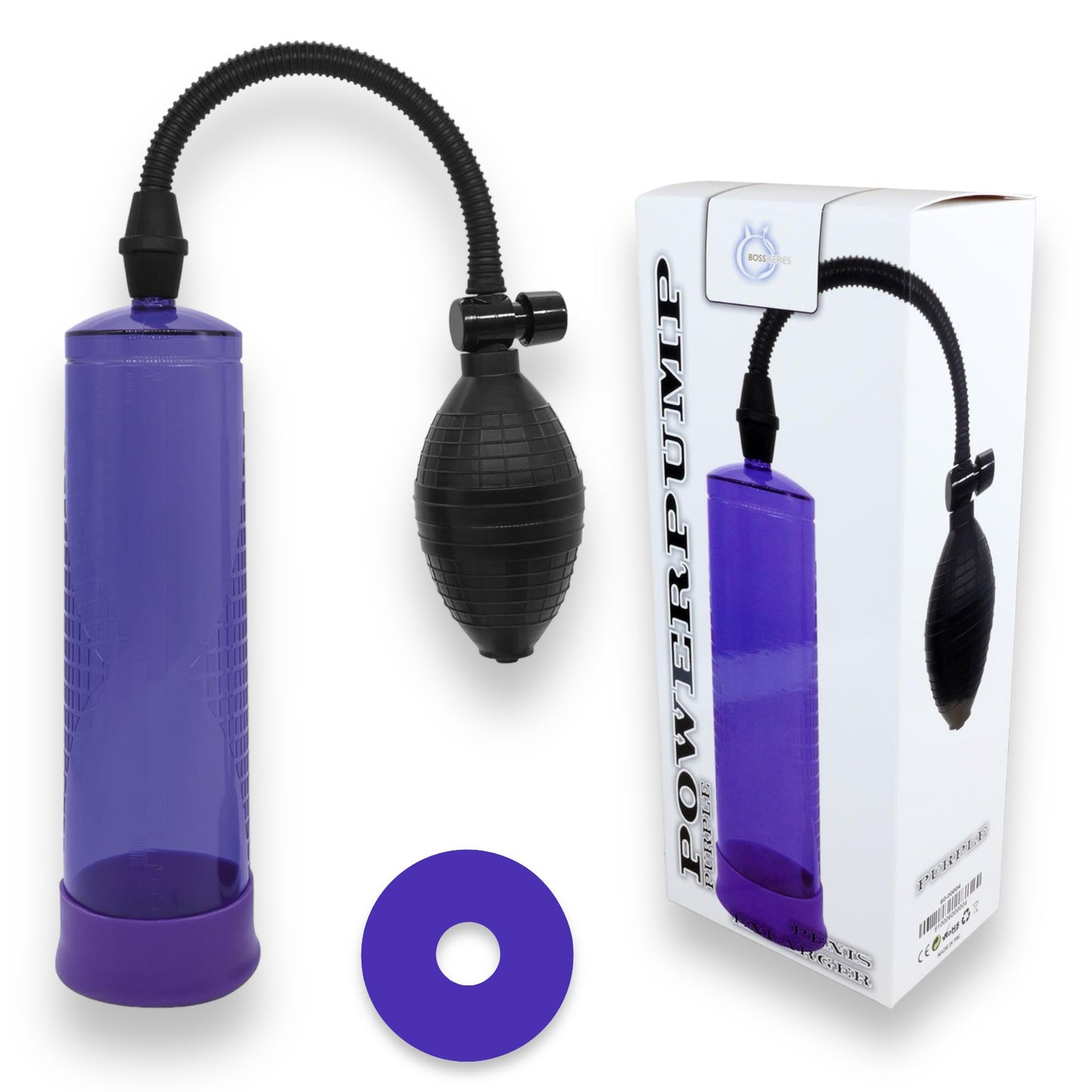 Bossoftoys - 60-00004 - Vacuum - Penispump - Passion - Purple