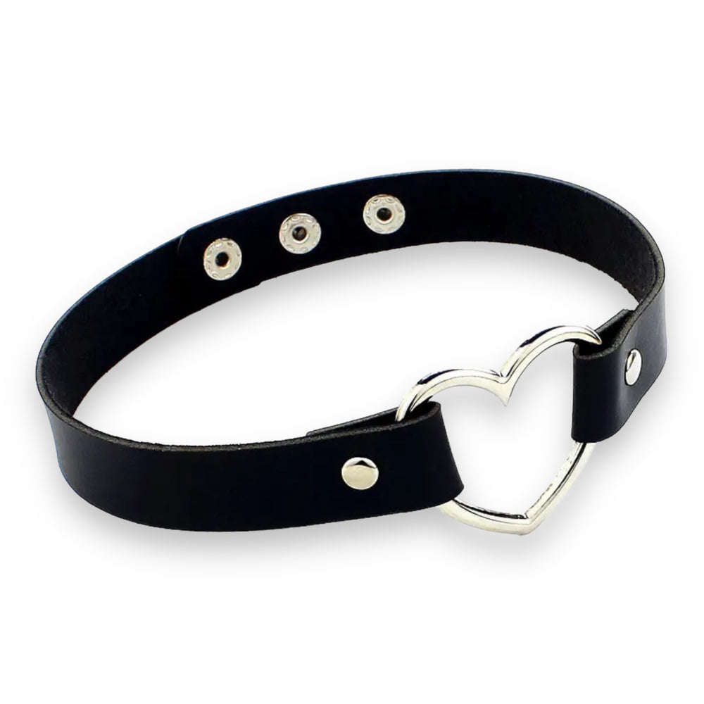 Kinky Pleasure - T008 - Sexy Punk Style Choker - 12 Colours - 40cm