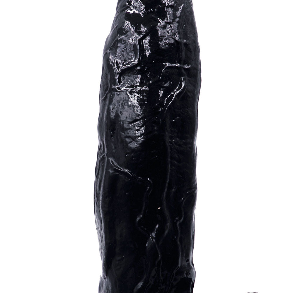 Power Escorts - BR229 Black - Monster John 10,9'' Mega Realistic Dildo 28 CM