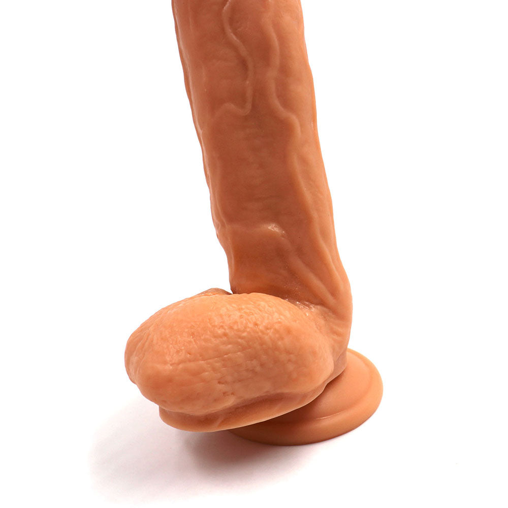 Power Escorts - BR229 Flesh - Monster John 11 Inch Mega Realistic Dildo app. 29 CM