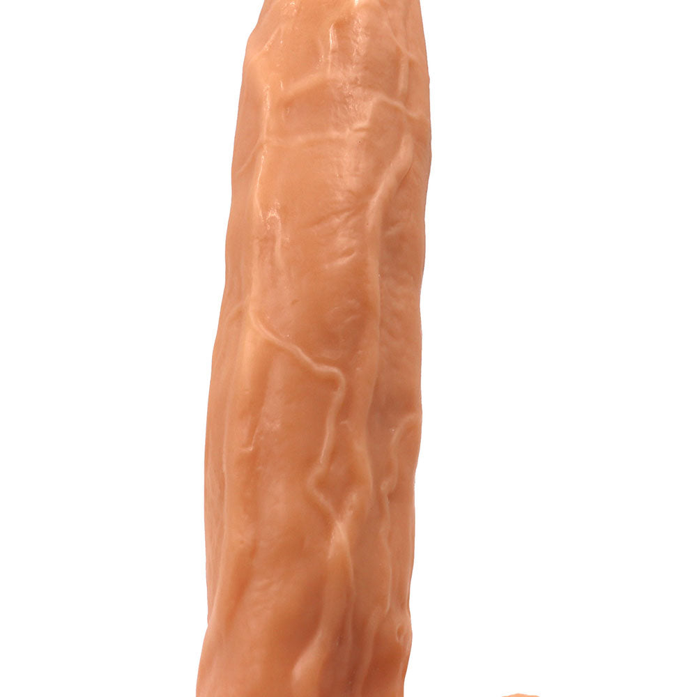 Power Escorts - BR229 Flesh - Monster John 11 Inch Mega Realistic Dildo app. 29 CM