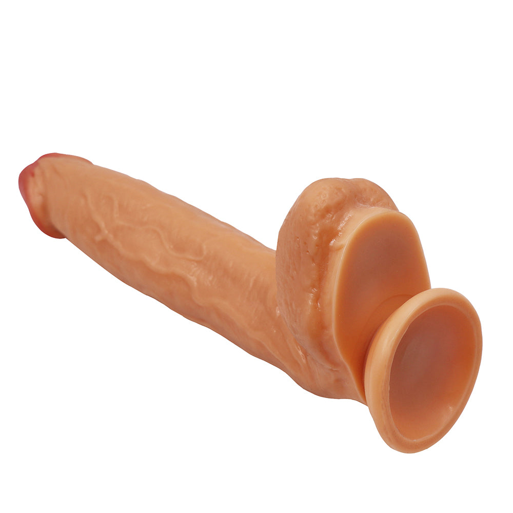 Power Escorts - BR229 Flesh - Monster John 11 Inch Mega Realistic Dildo app. 29 CM