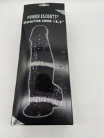 Power Escorts - BR231 Black - Monster John 12,2'' Mega Realistic Dildo 31 CM