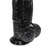 Power Escorts - BR227 - Black - Monster John XL Mega Realistic Dildo - 30 CM / 11,8 Inch