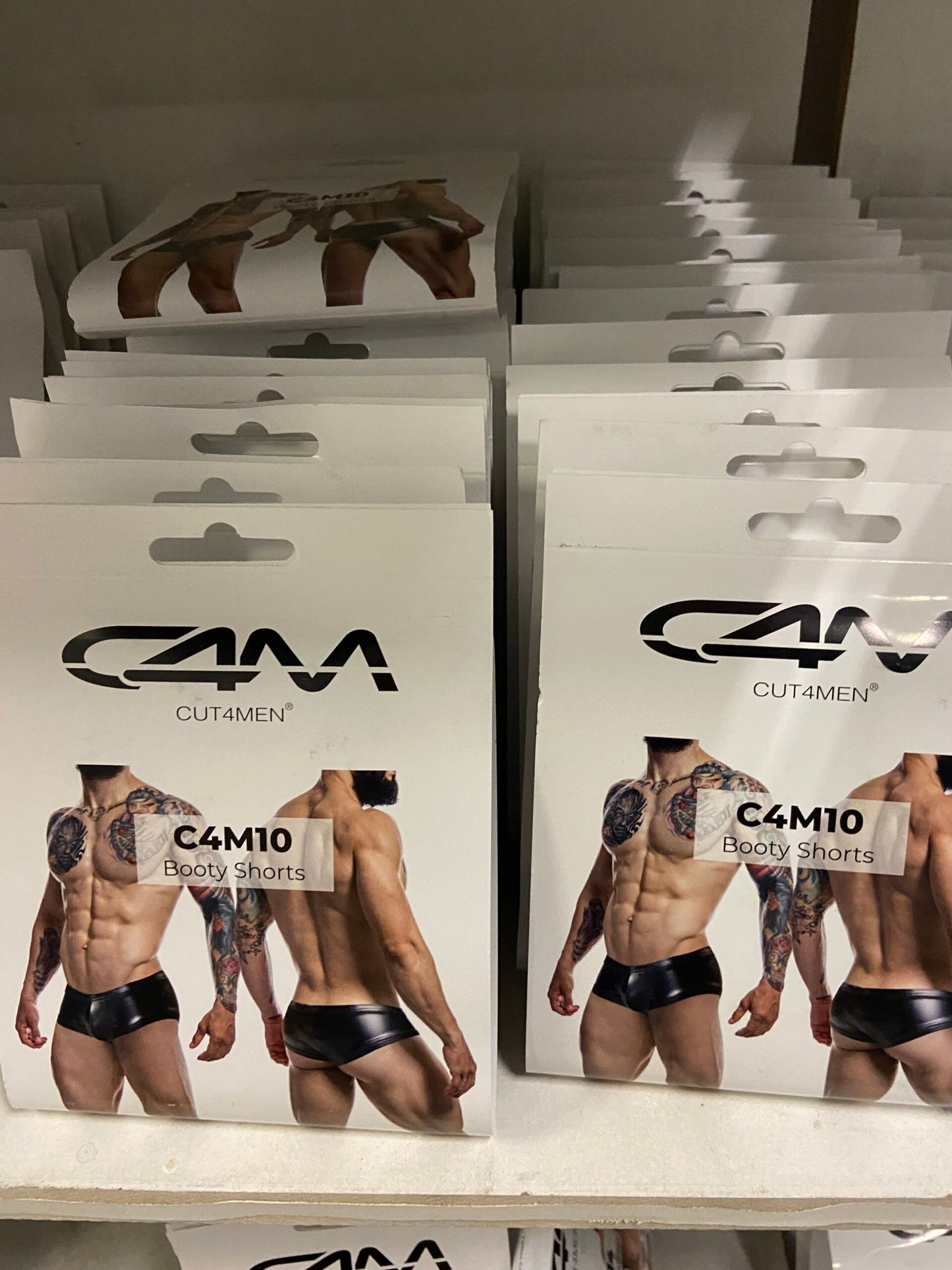 CUT4MEN - C4M10 - Body Short Men Underwear - 8 Pieces - 2 Colours - 4 Sizes - 1 Piece