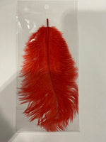 Power Escorts - BR321 Red Feather Tickler - BDSM - Plastic Bag with Euro Hang Tab
