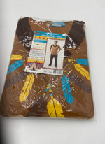 Sexy Native-Inspired Indian Roleplay Costume – Spicy Blouse & Pants Set - Size M