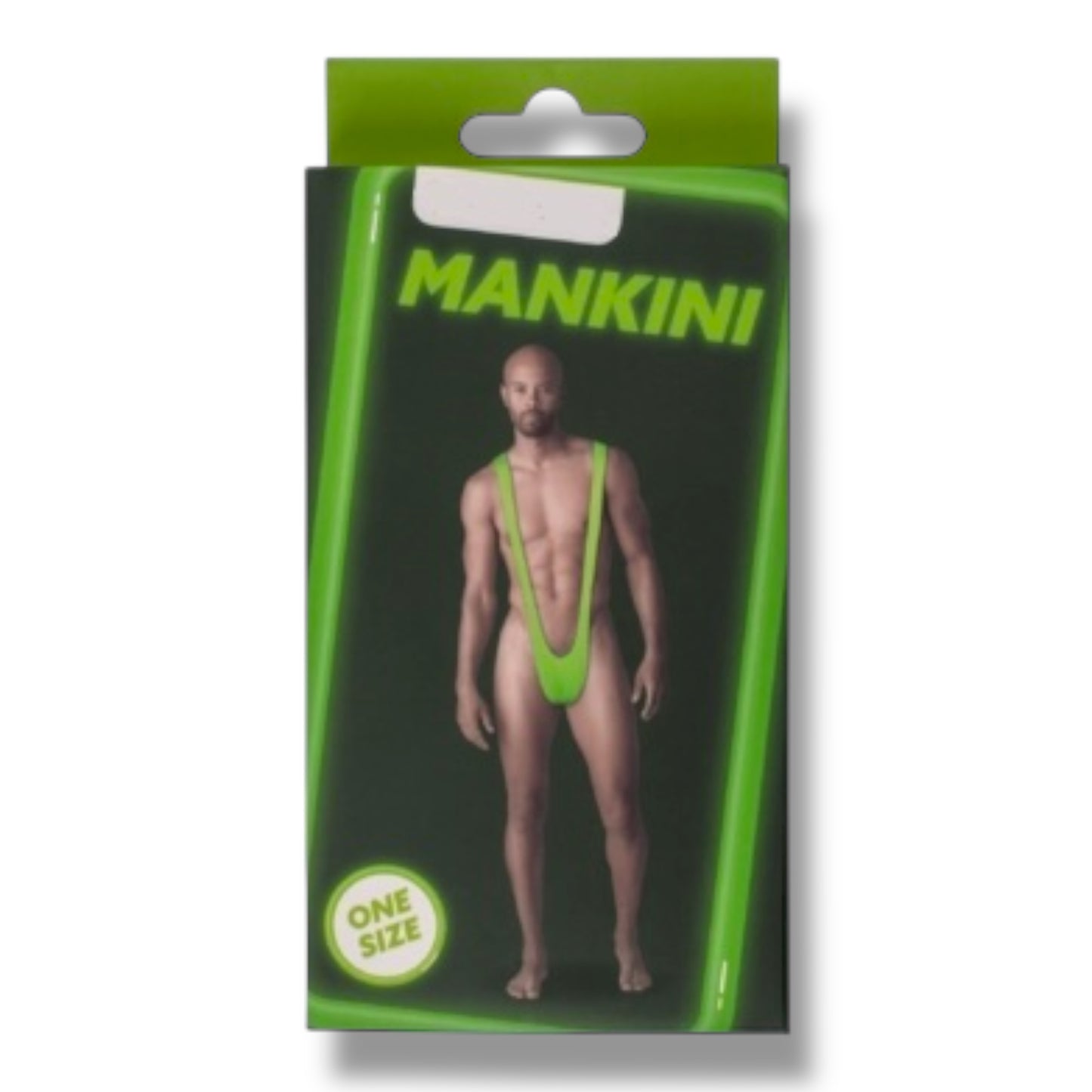 Kinky Pleasure - OB011 - Mankini Green - One Size Fits Most