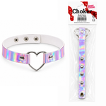 Kinky Pleasure - T008 - Sexy Punk Style Choker - 12 Colours - 40cm