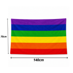 Kinky Pleasure - T289 - Rainbow Towel – 70 x 140 cm