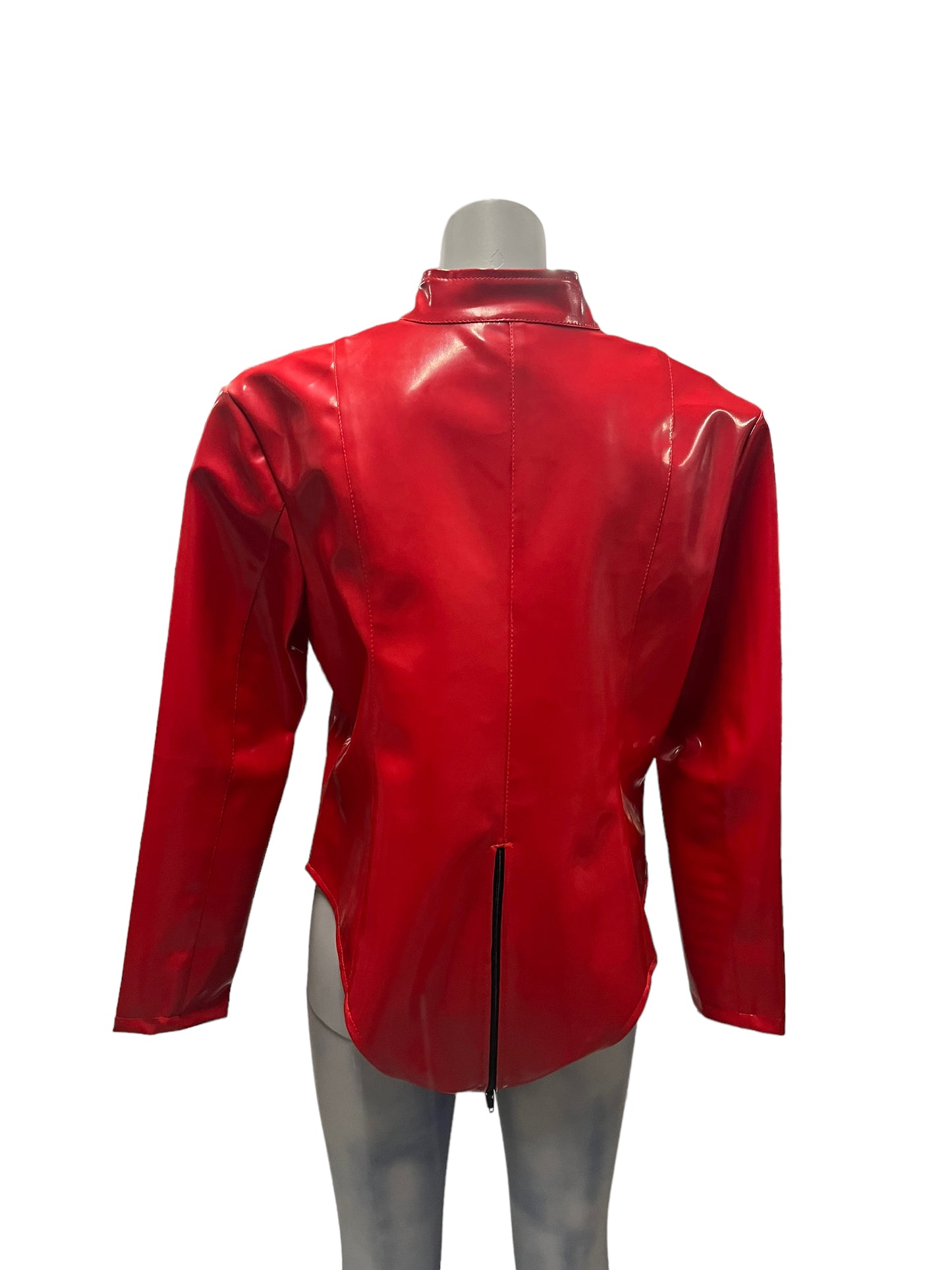 Fashion World - LL117 - Red Jacket with Sheer Chest - Size XL
