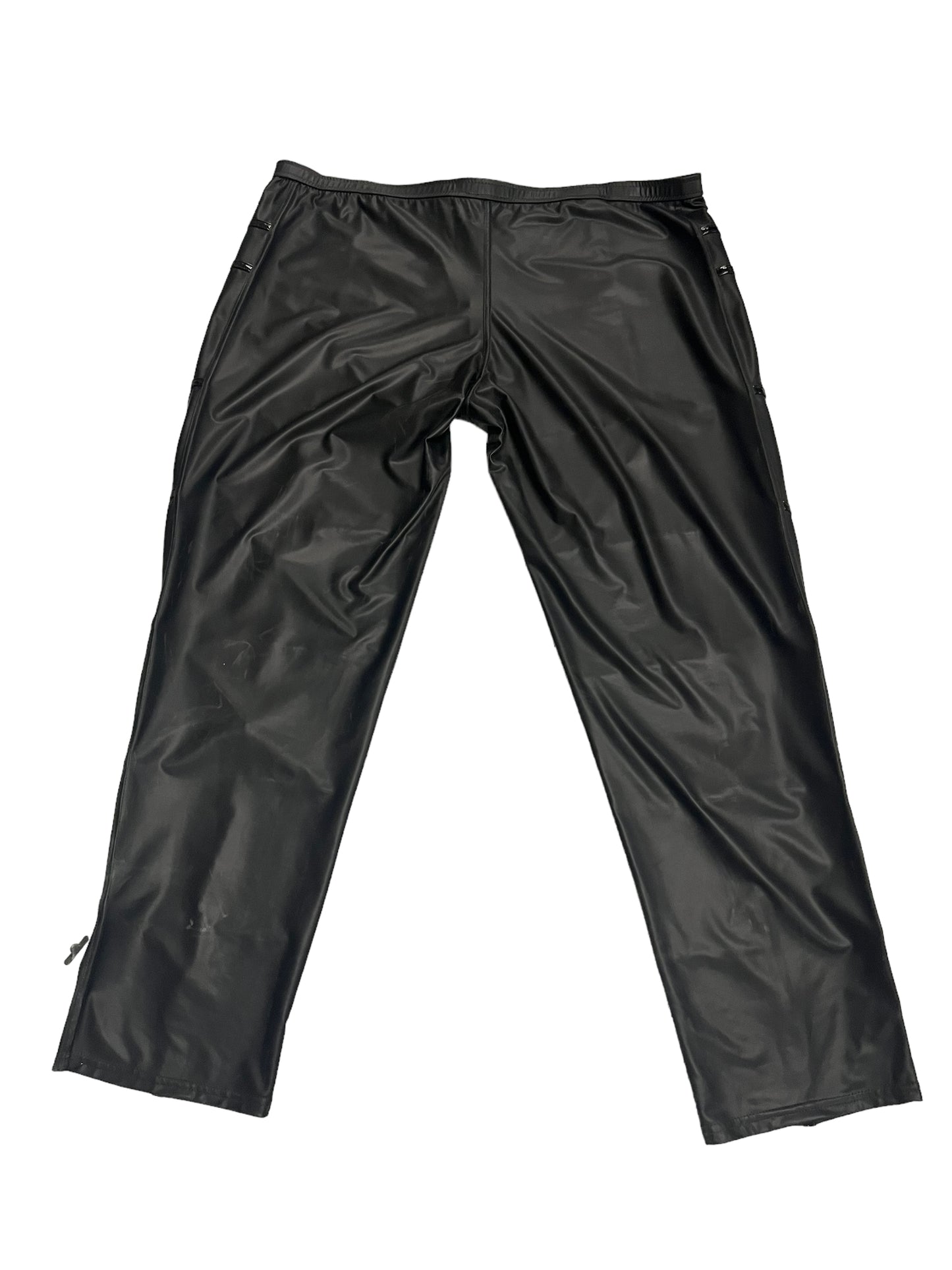 Noir - LL81 - Black Long Pants With Patterns - Size M