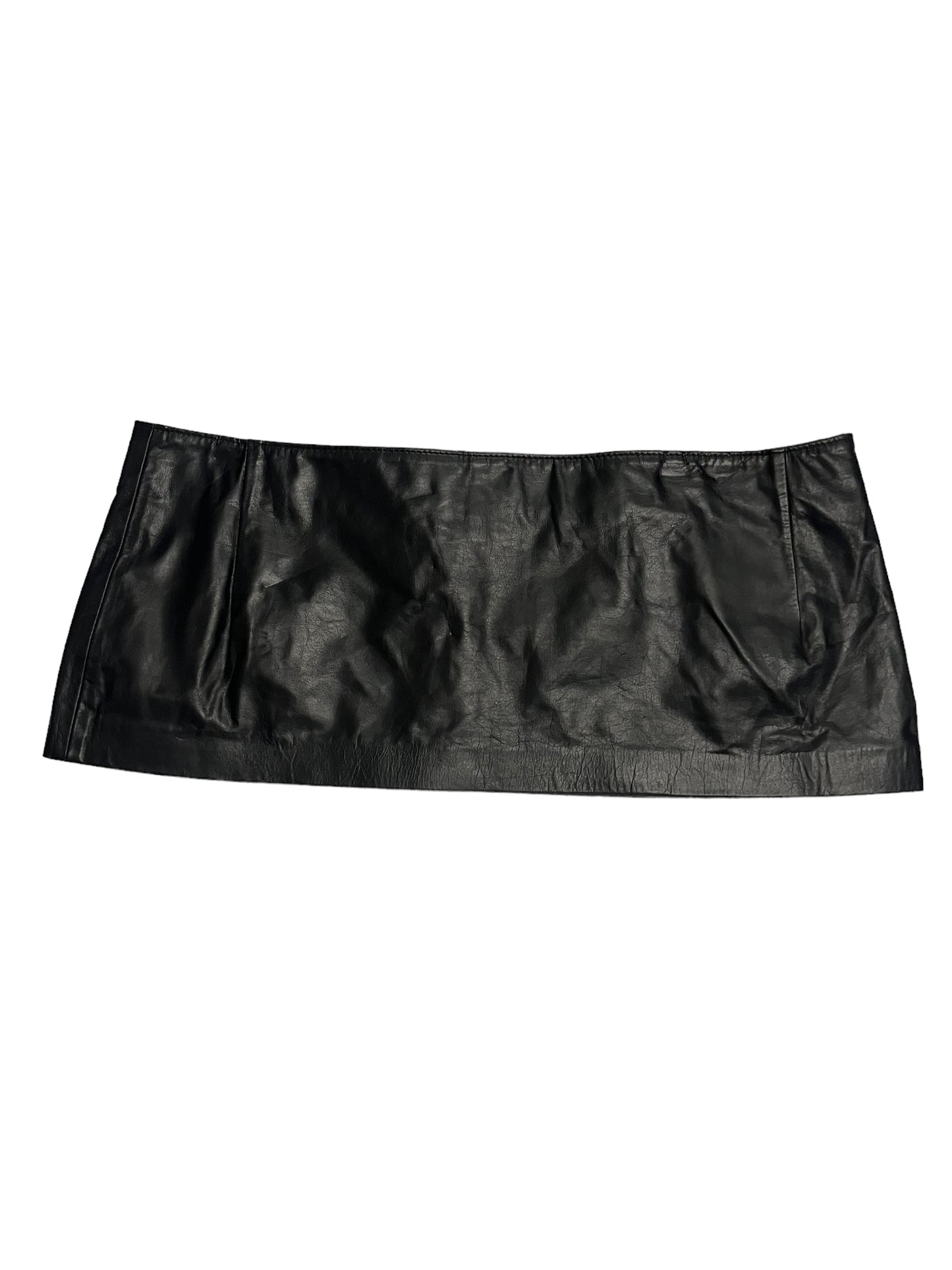LL86 - Leather Skirt - Size XXL