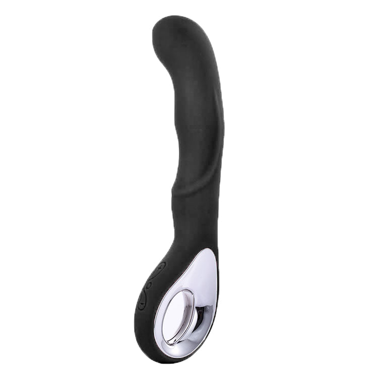 Power Escorts - BR214 Black Tickler Silicone GSpot Vibrator - Rechargeable
