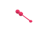 Lovesecret Premium - LS01 - Love Balls - App Controlled Kegel Couples Play - 9 Vibrations - Pink - Giftbox
