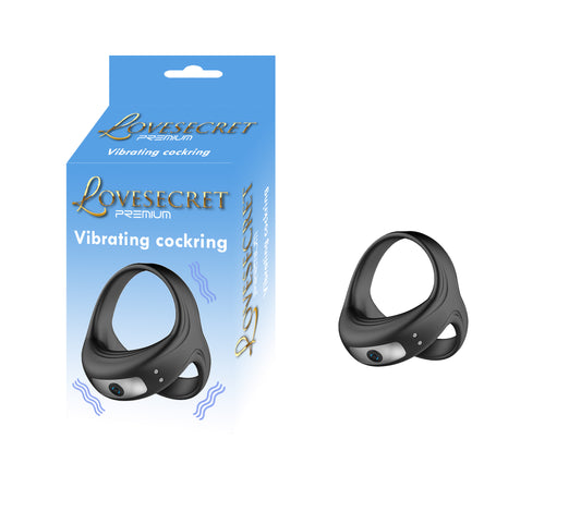 Lovesecret Premium – LS07 – Vibrating Cockring 3-in-1 – Rechargeable & Waterproof