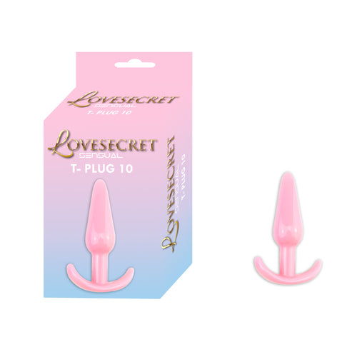 Lovesecret Sensual - LS19 - T-Plug 10 - Anal Plug Pink - 12,3 CM / 4,8 Inch