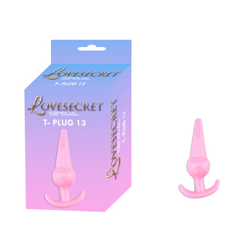 Lovesecret Sensual - LS22 - T-Plug 13 Pink - 12.6 cm / 4.9 inch