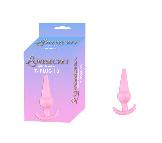 Lovesecret Sensual - LS22 - T-Plug 13 Pink - 12.6 cm / 4.9 inch