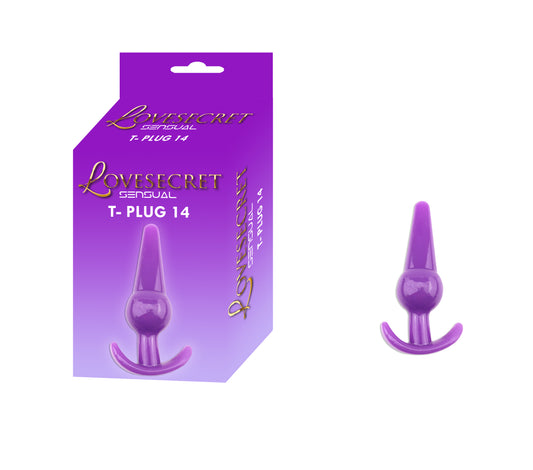 Lovesecret Sensual - LS23 - T-Plug 14 Purple - 12,6 Cm / 4,9 Inch