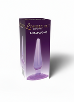 Lovesecret Sensual - LS29 - Anal Plug 03 Purple - Suction Cup - 11 Cm / 4,3 Inch