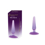 Lovesecret Sensual - LS29 - Anal Plug 03 Purple - Suction Cup - 11 Cm / 4,3 Inch