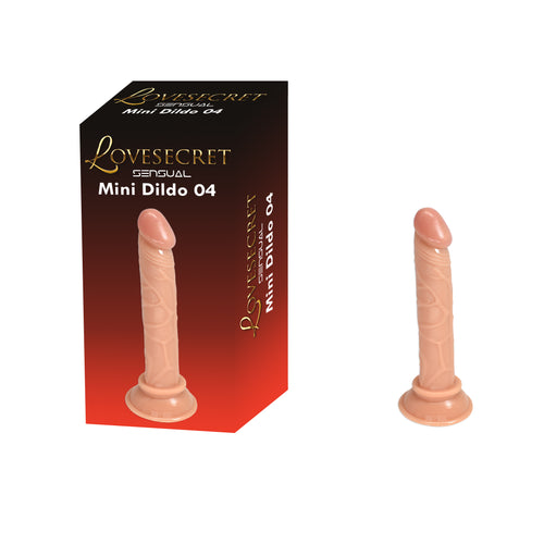 LoveSecret Sensual – LS33 - Mini Dildo 04 Flesh - 14 Cm / 5.5 Inch Realistic Dildo Suction Cup -