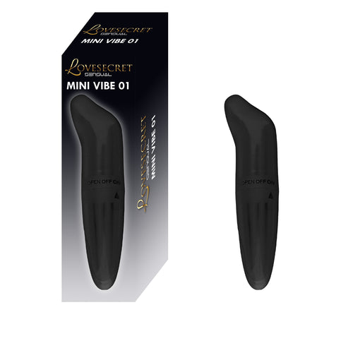 Lovesecret Sensual - LS42 - Mini Vibe 01 - Mini G Spot Vibrator Black