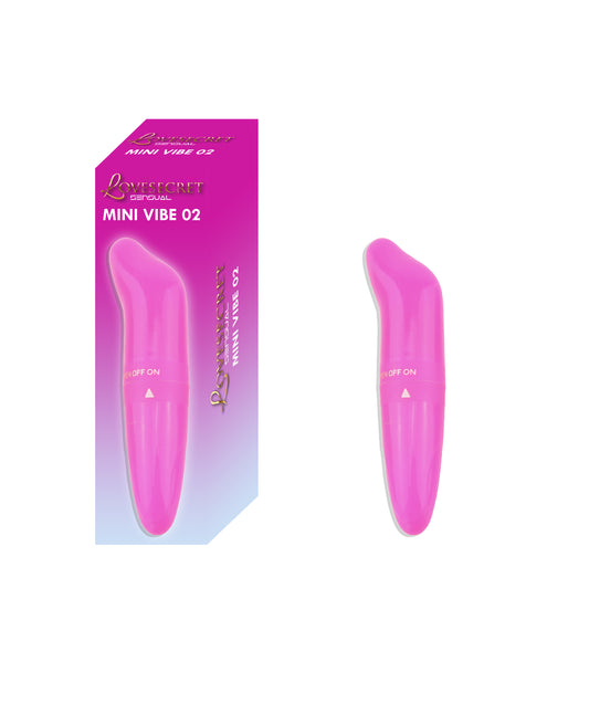 Lovesecret Sensual - LS43 - Mini Vibe 02- Mini G Spot Vibrator Pink