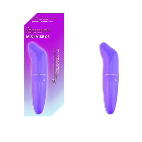 Lovesecret Sensual - LS44 - Mini Vibe 03 - Mini G Spot Vibrator Purple
