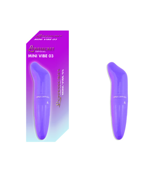 Lovesecret Sensual - LS44 - Mini Vibe 03 - Mini G Spot Vibrator Purple