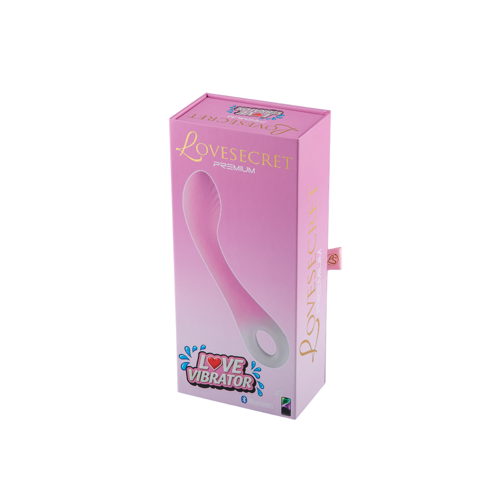 LoveSecret Premium LS54 – Love G Spot Vibrator – App Controlled – Rechargeable – Pink