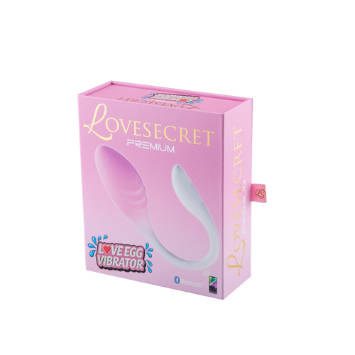 LoveSecret Premium LS55 – Love Egg Couple Vibrator – App Controlled – Rechargeable – Pink