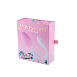 LoveSecret Premium LS55 – Love Egg Couple Vibrator – App Controlled – Rechargeable – Pink