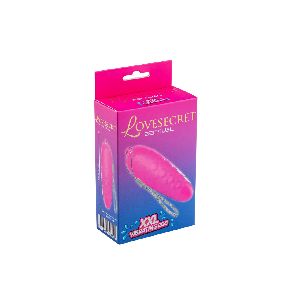Lovesecret Sensual - LS69 - Vibrating Egg XXL Pink - Large Size