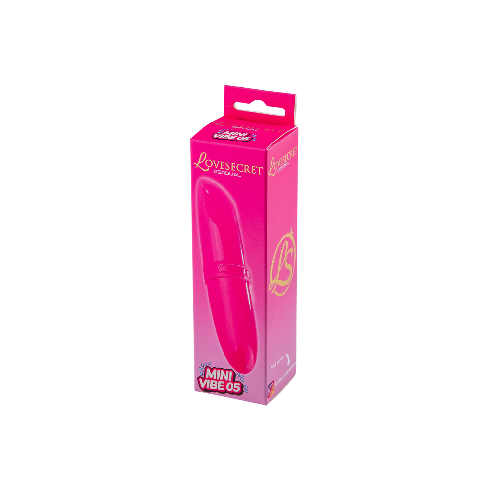 LoveSecret Sensual LS70 – Mini Vibe 05 – Pink Mini Vibrator – Battery Powered