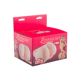 LoveSecret Premium - LS78 - Big Vibrating Pussy/Ass – 1.1 kg Realistic Design