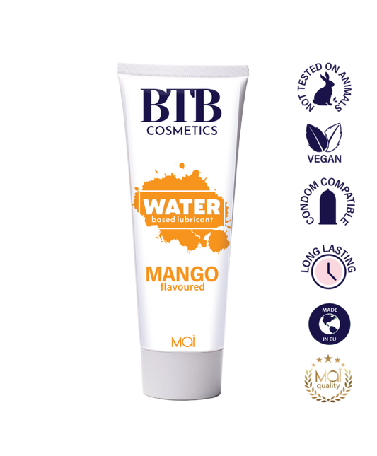BTB Cosmetics Vegan Mango Water Based Lubricant 100 ML - LT2408