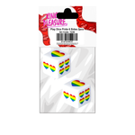 Kinky Pleasure - T236 - Pride - Play Dices 6 Sides - 2 Pieces