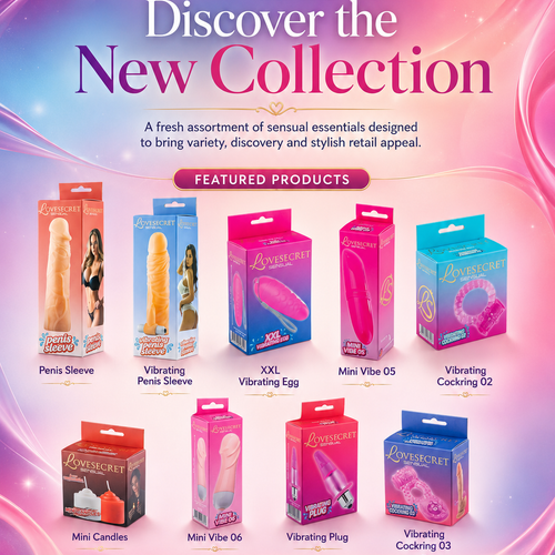 LoveSecret Sensual Saving Pack – 2 x 9 Models Collection = 18 Pcs  Vibrators / Extender/ Plug etc