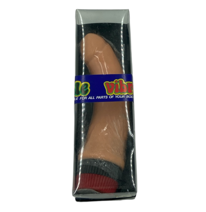 Realistic Mini Curved Vibrator 14.5 cm – WIth Dark Spots Compact, Lifelike & Powerful - Club