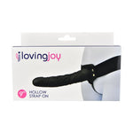 Loving Joy - Big SIze 9 Inch Hollow Silicone Strap On - Length 22,8 CM - N11681