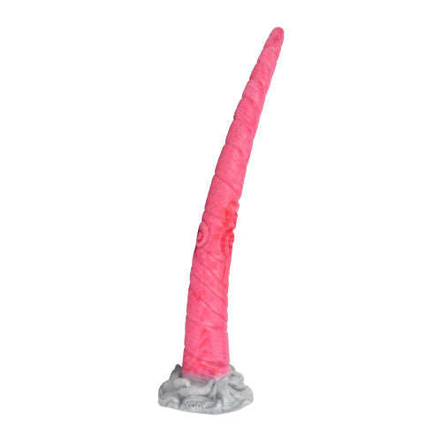 XXLTOYS Unicorn Horn Dildo- N11774 - XXL Pink /Grey Dildo - Huge Length 46 CM