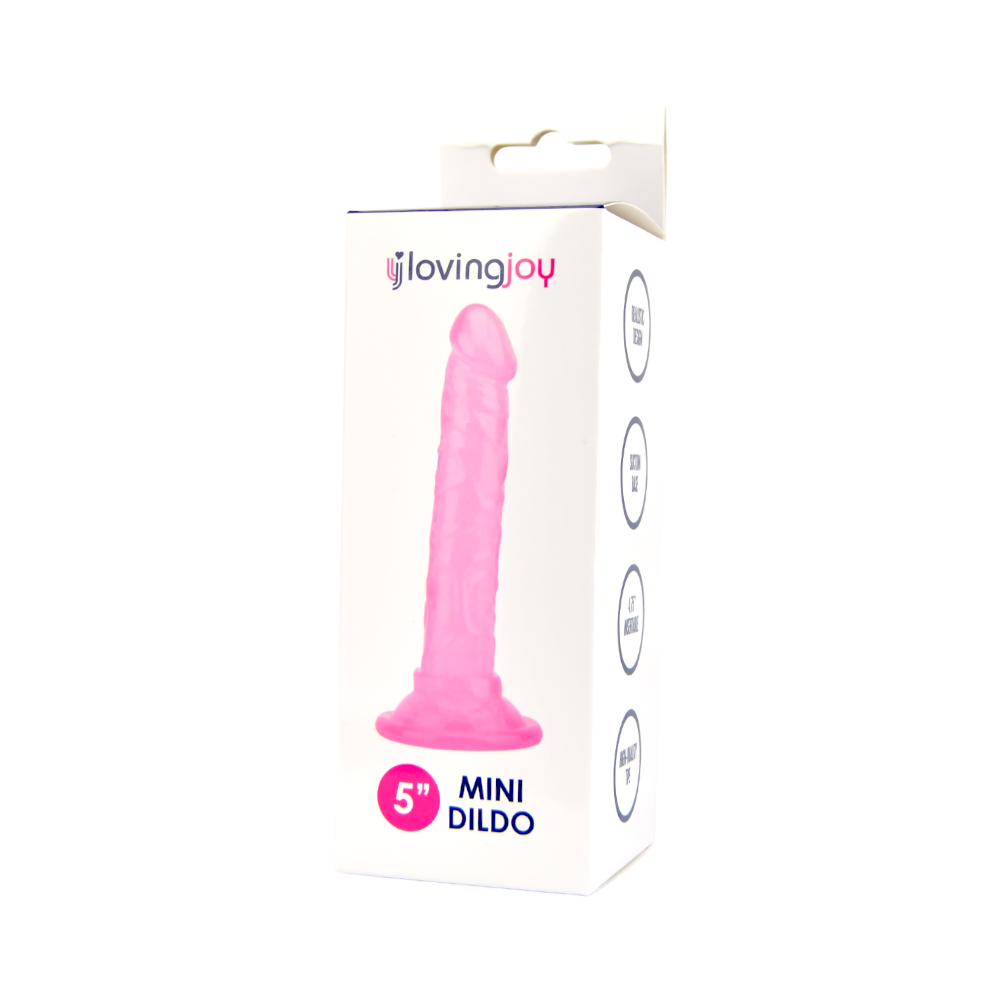 Realistic Mini Dildo Pink - 5 Inch / 12 Cm Insertable - Length 15 CM  dia 2,5 cm - N11938
