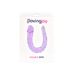 Loving Joy - Double Dildo Jelly Purple - 28 CM - N11952