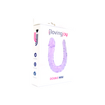 Loving Joy - Double Dildo Jelly Purple - 28 CM - N11952